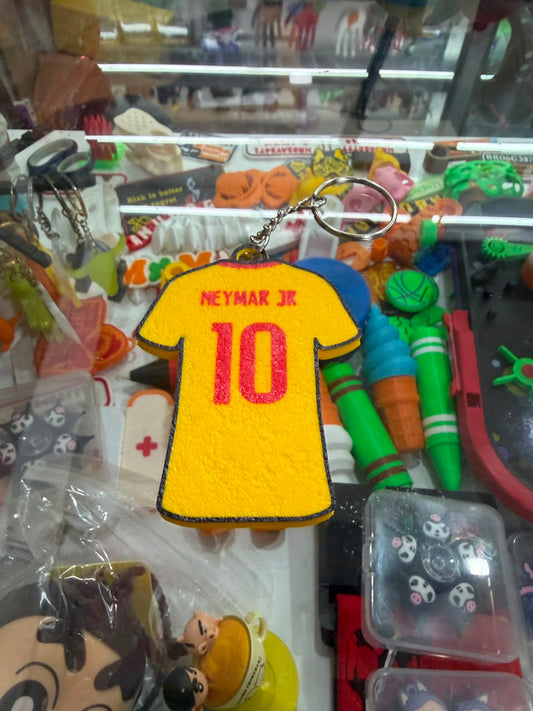 Custom Football Jersey Keychain – Neymar Jr #10