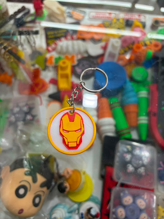 Iron Man Arc Reactor Keychain – 3D Printed Marvel Keychain